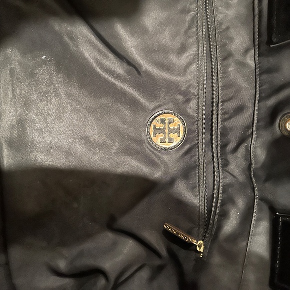 Tory Burch Black Nylon Tote - Picture 3 of 5